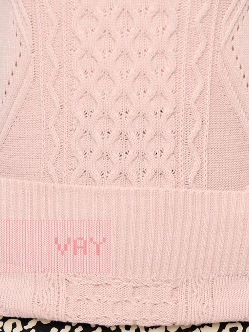 Жилет женский 5232-1761. 150 розовый жемчуг