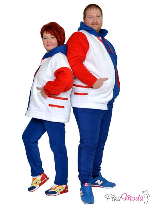 Толстовка Модель №1437 размеры 44-84 - Plusmoda фото 22