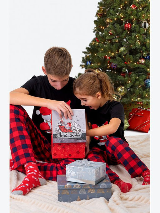 Детская новогодняя пижама Happyfox