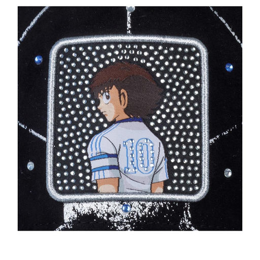 Бейсболка CAPSLAB арт. CL/TSU/TAG/1/N10 Captain Tsubasa Number 10 (черный)  фото 3