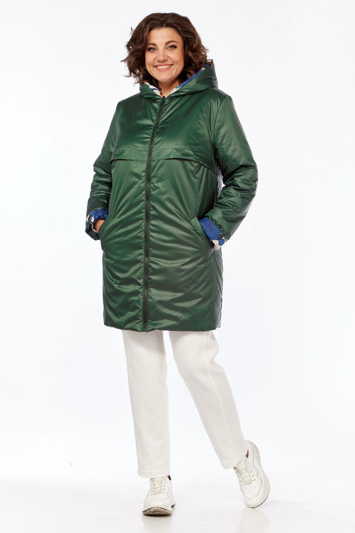 Куртка Diamant 1849-Р зеленый  фото 2