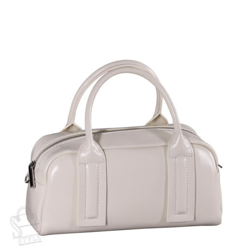 Сумка женская кожаная 7241PE milk white Polina&Eiterou в Новосибирске