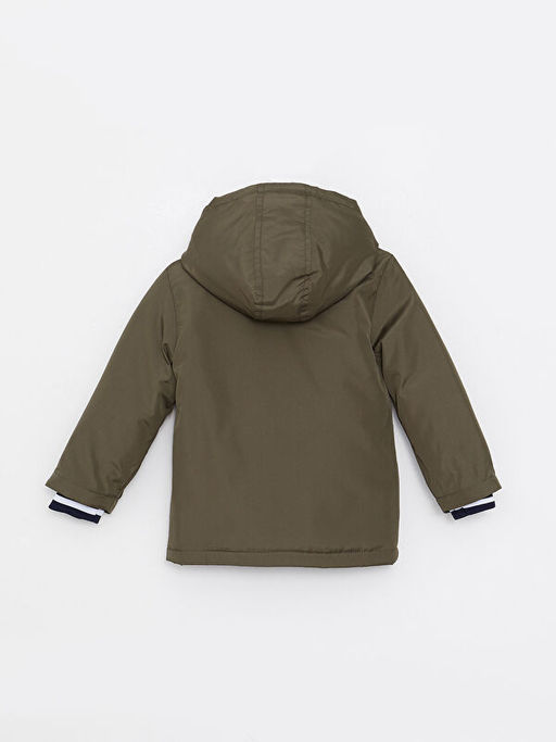 Kap??onlu Uzun Kollu Basic Erkek Bebek Mont - Waikiki фото 2