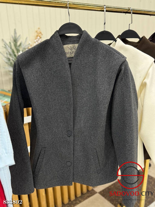 Пиджак женский однотонный