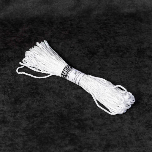 Шнур хоз. Тип 2 D=3 мм р/н= 36 кгс без серд. (20 м), БЕЛЫЕ арт. 39/4, ШХ2