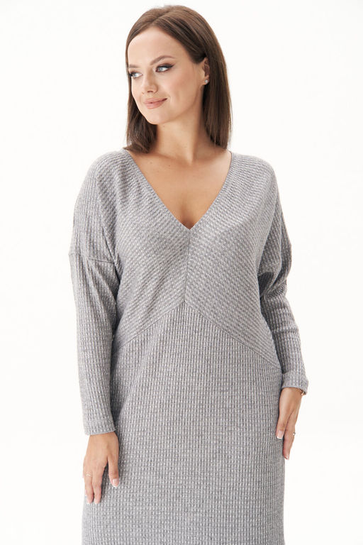 Платье Fantazia Mod 4935 серое  фото 2