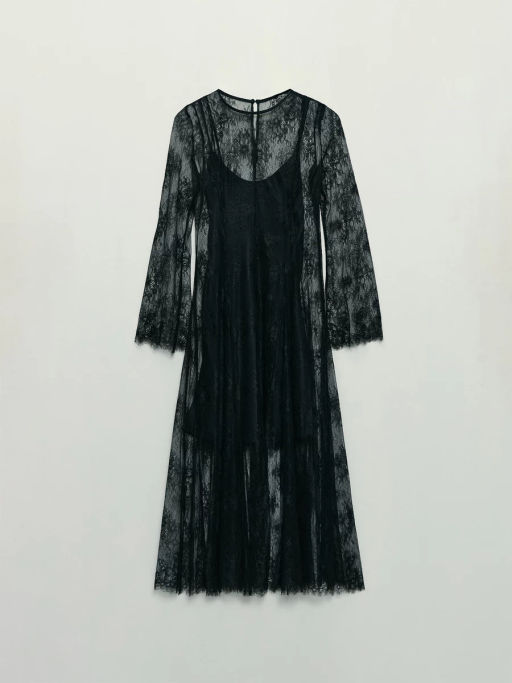 Платье миди из кружева / Zarina