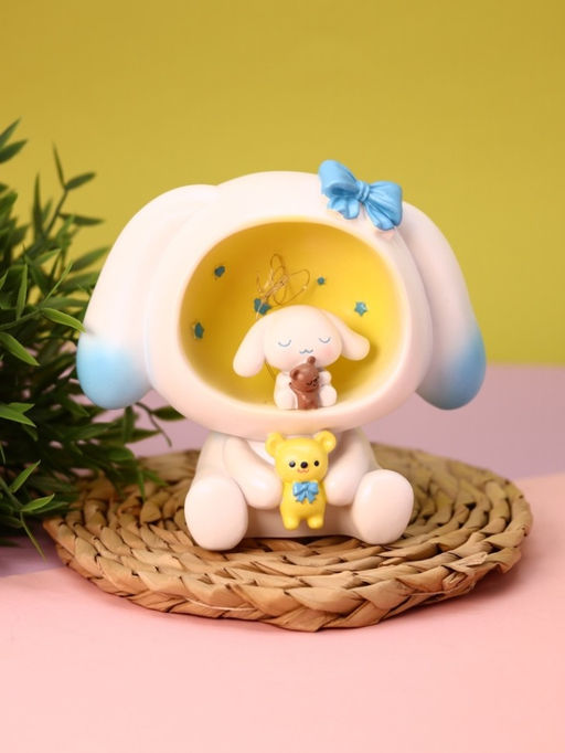 Копилка - ночник Plush friends, blue (14,5 см), пластик