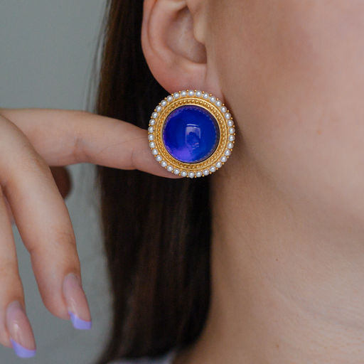 Серьги Арт. 3V-3460-Y - MyGemma фото 2