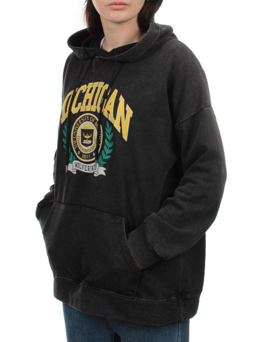 AT327 DK. GRAY Худи женское (90% хлопок, 10% полиэстер) - Fashion фото 5