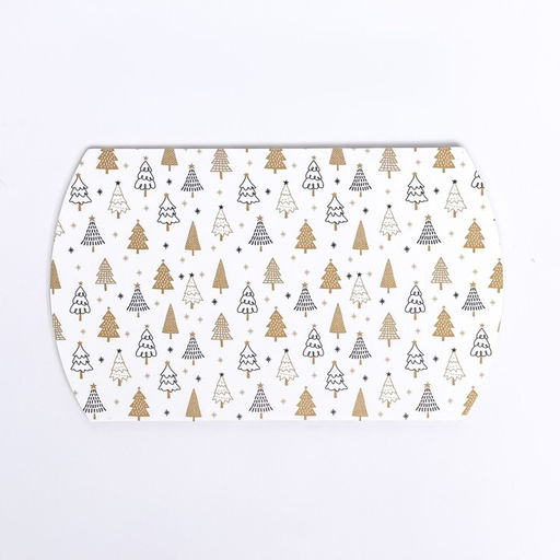 Цена за 10 шт. Коробка складная Зимний лес 15 х 11 х 3 см - UPAK LAND фото 3