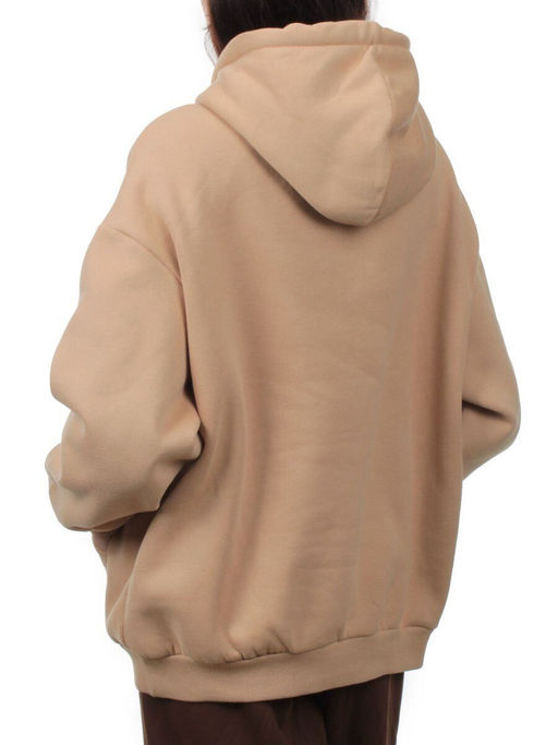 2226 BEIGE Толстовка женская (85% хлопок, 10% полиэстер, 5% спандекс) - Fashion фото 6