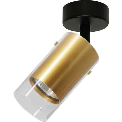 ML1891 светильник настенно-потолочный под лампу GU10, золото, черный