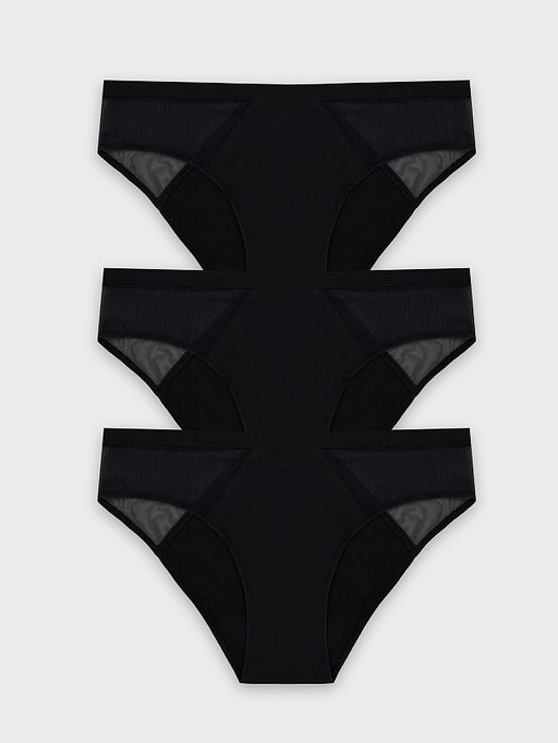 Трусы женские мультипак (3 шт.) в черном цвете - Mark formelle фото 8