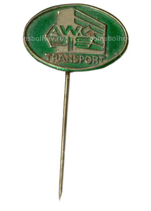 Значок рекламный TRANSPORT AWG