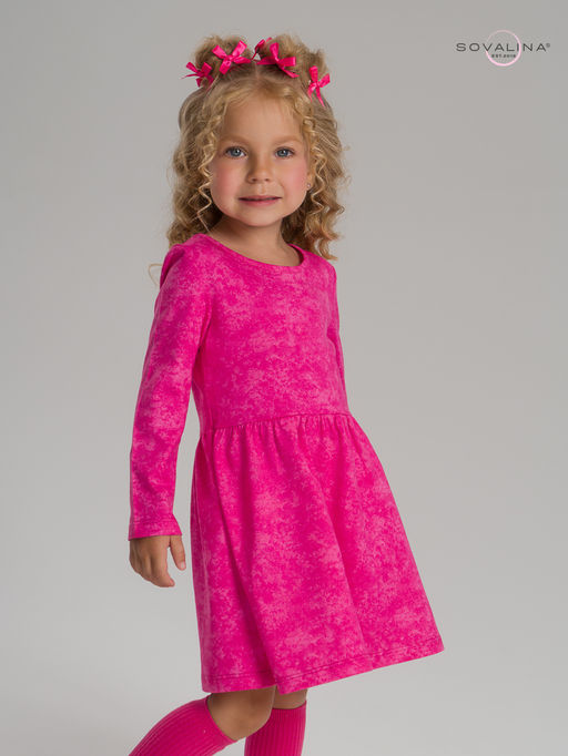Платье Эля варенка фуксия