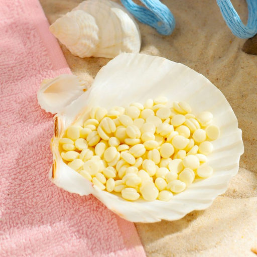 Цена за 2 шт. Воск для депиляции пленочный Молоко, 100 грамм