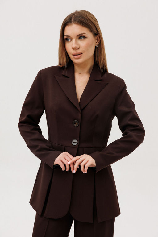 Жакет AmberA 1114-2 шоколад