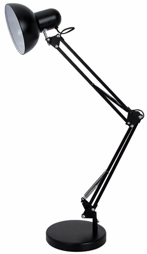 Светильник настольный LE TL-812 BLACK (Черный, платформа, E27) (10) (10317120/271221/3028171/1, КИТА