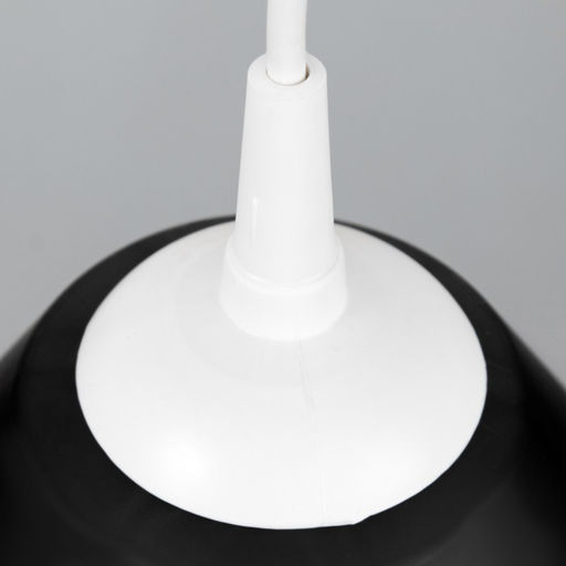 Подвес «Конус» 1×15 Вт Е27 МОДЕЛЬ: BR=00262 белый/дымчатый 25×25×15 см