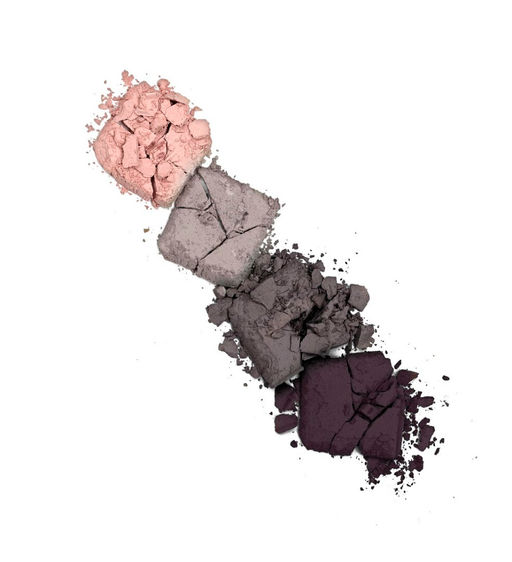 LuxVisage Тени Glam Look 4-х цветные матовые тон 5 дымчатая