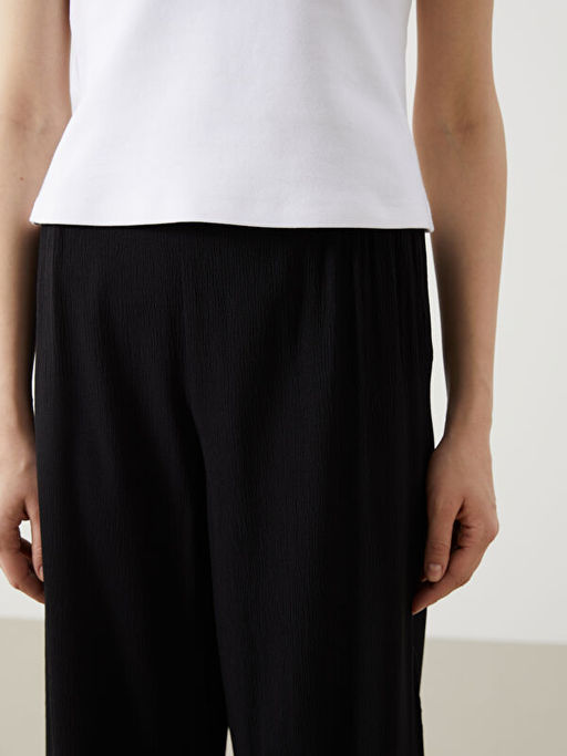 Beli Lastikli Geni? Pa?a Kad?n Pantolon