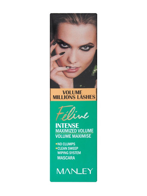 MANLEY Тушь для ресниц "Объем миллиона ресниц Feline Взгляд кошки", для объема и разделения