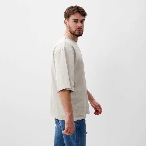 Футболка мужская MIST Weekend, размер 56, серо-бежевый