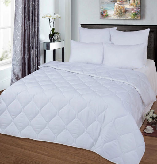 Одеяло "ЛЕБЯЖИЙ ПУХ" поликоттон  ОДП-01 (300) 200х215