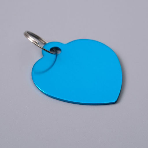 Цена за 6 шт. Адресник под гравировку Сердечко 3 х 3 см, фасовка 6 шт, микс - Пижон фото 2