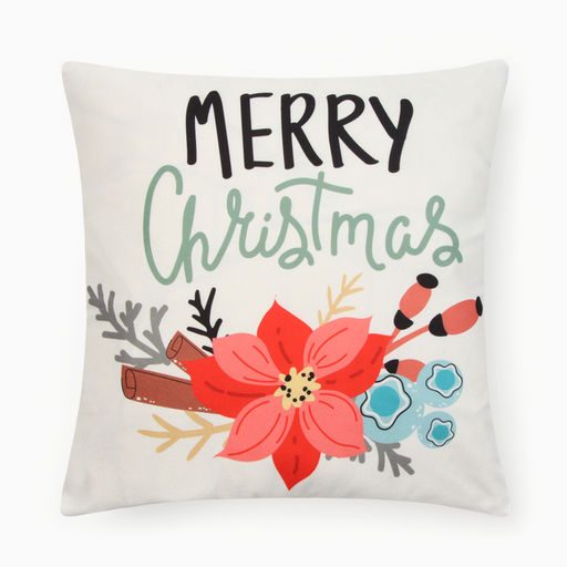 Чехол на подушку Этель Рождество 40х40см,100% п/э