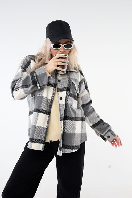 Рубашка женская в клетку РЖК-01