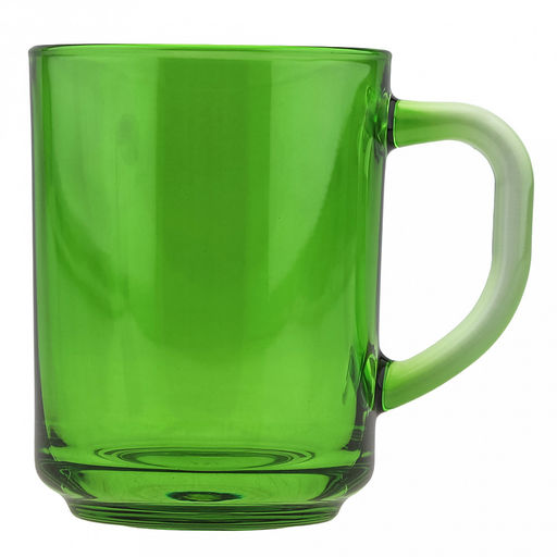 "Энджой Грин" Кружка стеклянная 250мл, д7см, h9,5см, Pasabahce (Россия)