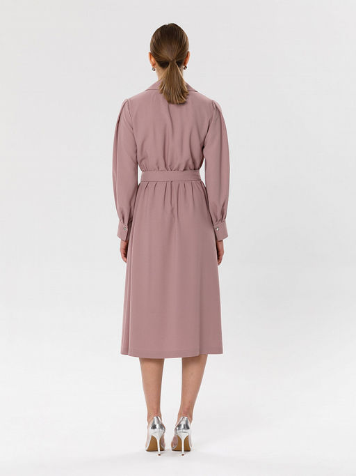 Платье из крепа