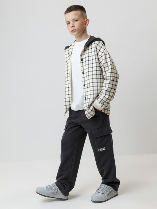 КР 302780/молочный 1001 Н018 к602 рубашка для мал - Crockid фото 4