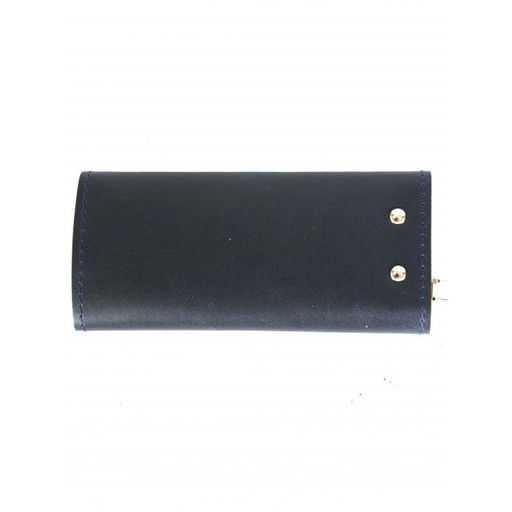 Футляр для ключей Croco-кл-510 (на 4 ключей) натуральная кожа синий пулл-ап (85) 264520  фото 2