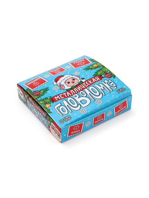 Цена за 2 шт. Puzzle Головоломка металлическая, овечки стикеры,  МИКС