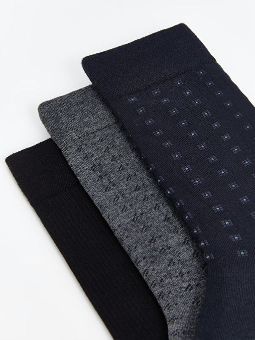 Desenli Erkek Soket ?orap 3l? - Waikiki фото 3