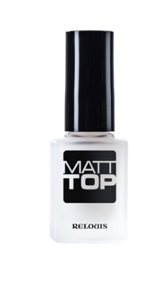 RELOUIS .Матовое верхнее покрытие лака для ногтей "Matt Top"