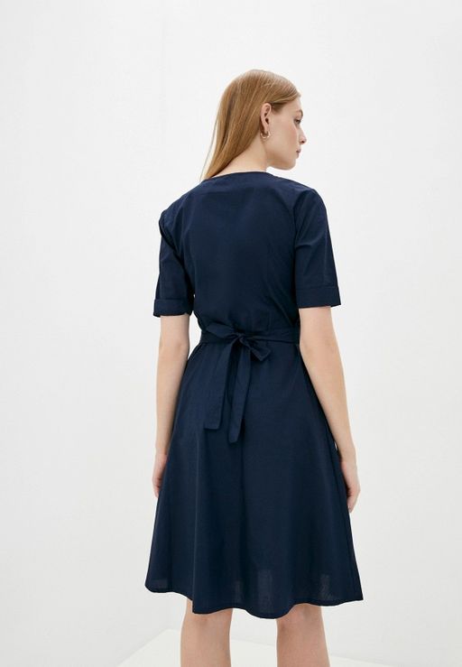 Приталенное платье-миди с расклешенным подолом - Incity фото 6