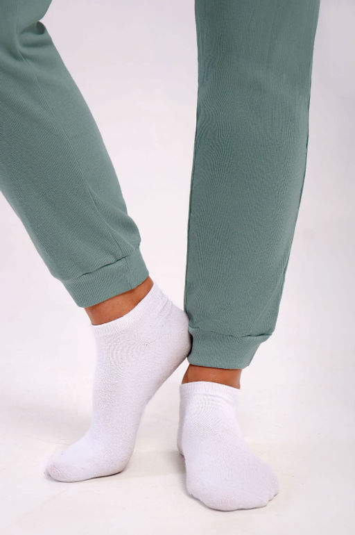 Арт. 10806/6 Пижама с брюками 42-50 (5 шт) Цвет:верх-мята, низ-мята