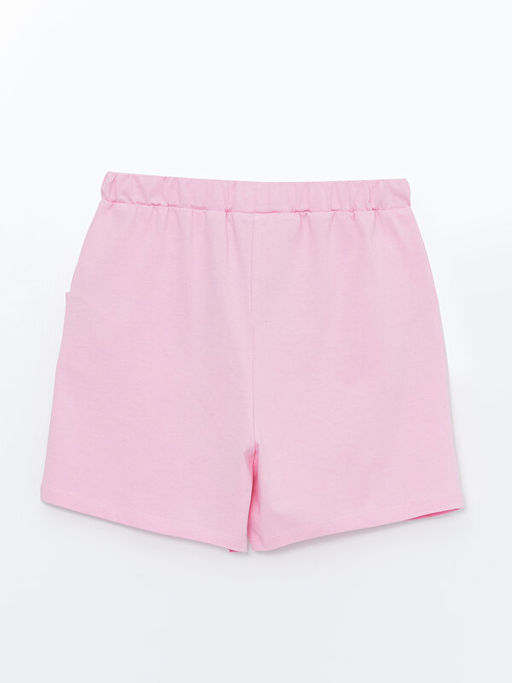 Beli Lastikli Basic K?z ?ocuk ?ort - Waikiki фото 2