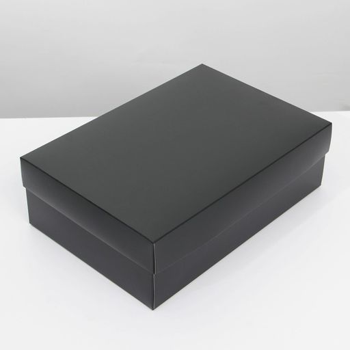 Коробка складная Черная, 30 х 20 х 9 см