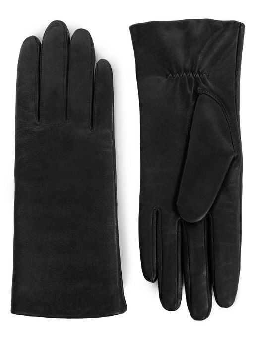 Перчатки женские н/м крол HS597 black - Eleganzza фото 2