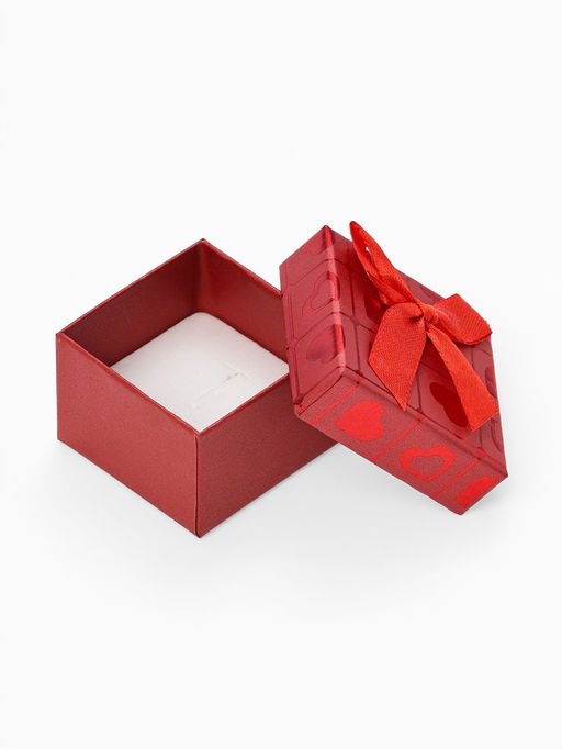 Набор коробочек подарочных 6 шт. под серьги/кольцо «Сердца», 5×5, цвет МИКС (9901789)