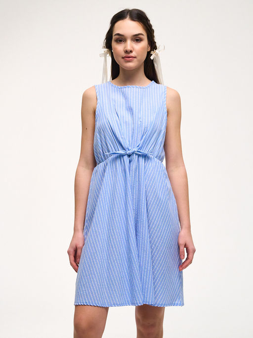 Сарафан голубой CN25121BL2 - Nota bene фото 2