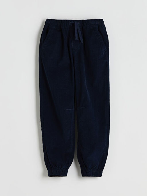 Beli Lastikli Kadife Erkek ?ocuk Jogger Pantolon
