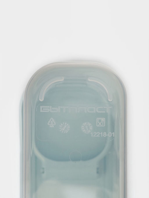 Ёмкость для хранения сыпучих продуктов phibo, 1.5 л, пластик, прозрачная, крышка МИКС