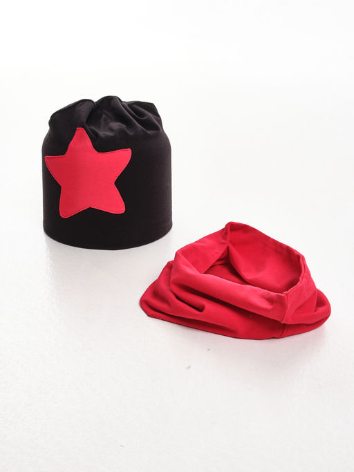 Комплект (шапка+снуд) 22-3029 розовый - Mini maxi фото 3