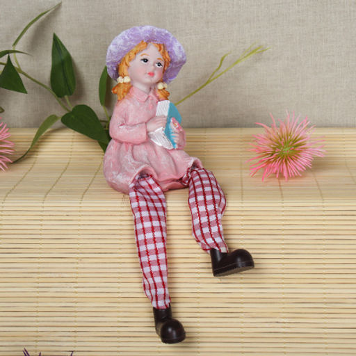 Фигурка Мальчик/Девочка висячие ножки 2 штуки набор / 2003 /уп 96/ - Галеонтрейд фото 2